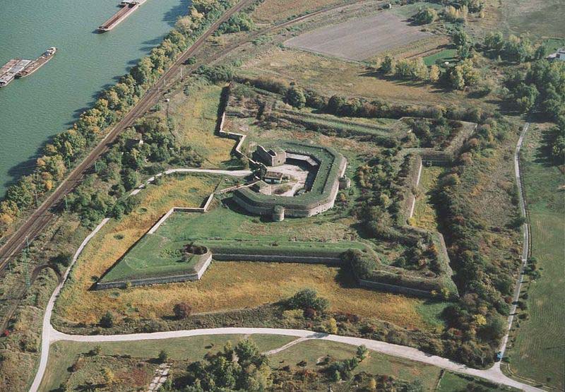 Fort Monostori: Jews were taken here before deportation in the summer of 1944