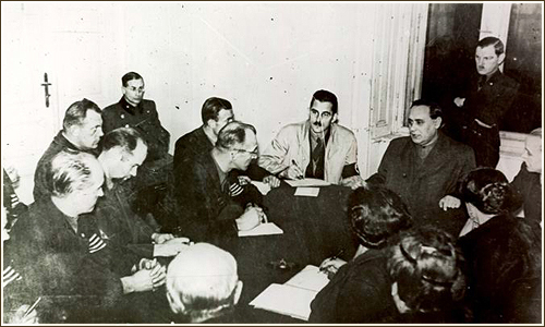 Ferenc Szálasi and the Arrow Cross general staff