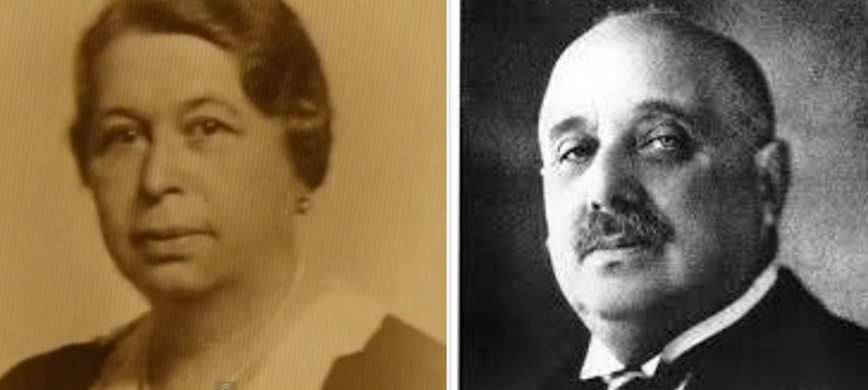 Anna Winkler and Gedeon Richter (Múlt és Jövő, Wikipédia)